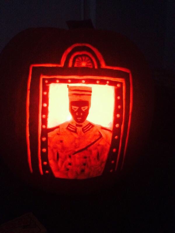 Disney’s tower of terror Halloween pumpkin